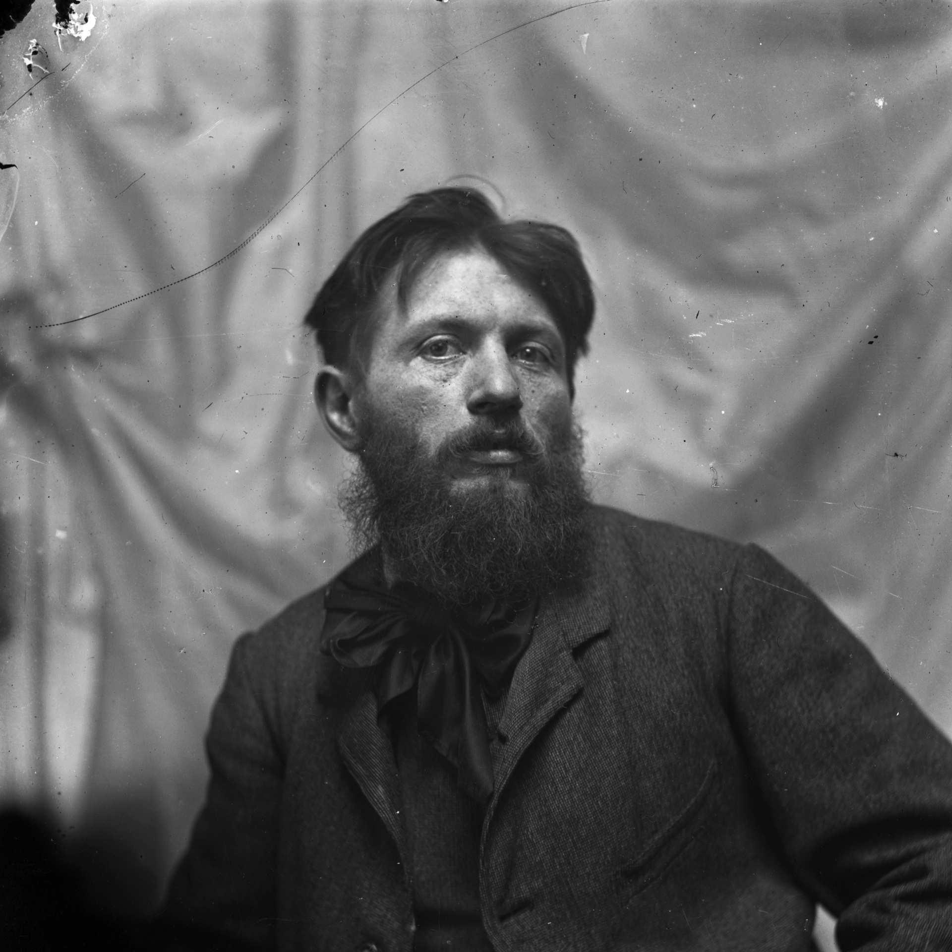 Portrait photographique de Léon Delachaux