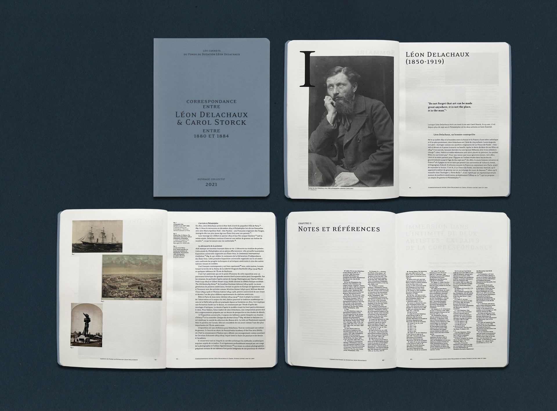 Correspondence entre Léon Delachaux et Carol Storck entre 1880 et 1884 Les carnets du Fonds de Dotation Léon Delachaux, Paris, 2021