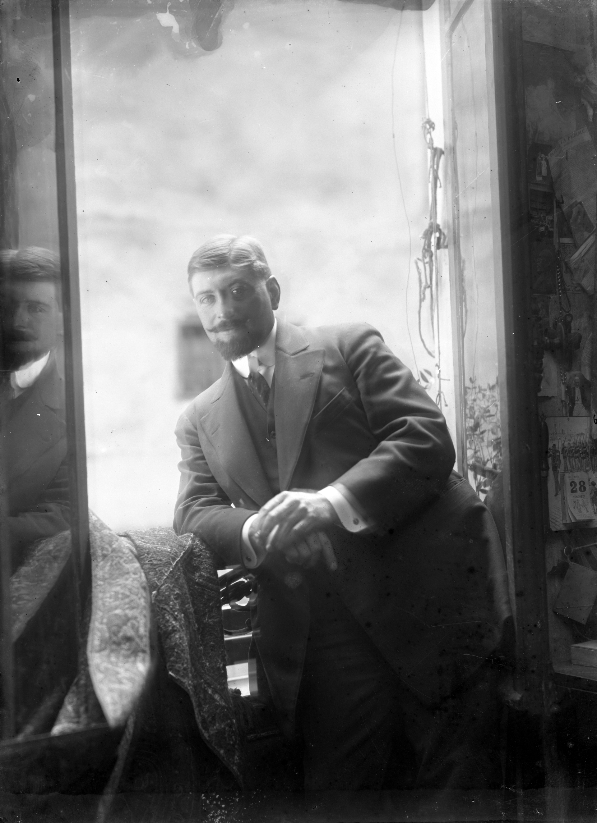 Léon Delachaux, Portrait de Clarence Delachaux