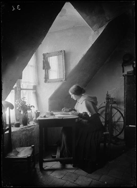 Étude pour le tableau "La Lettre"